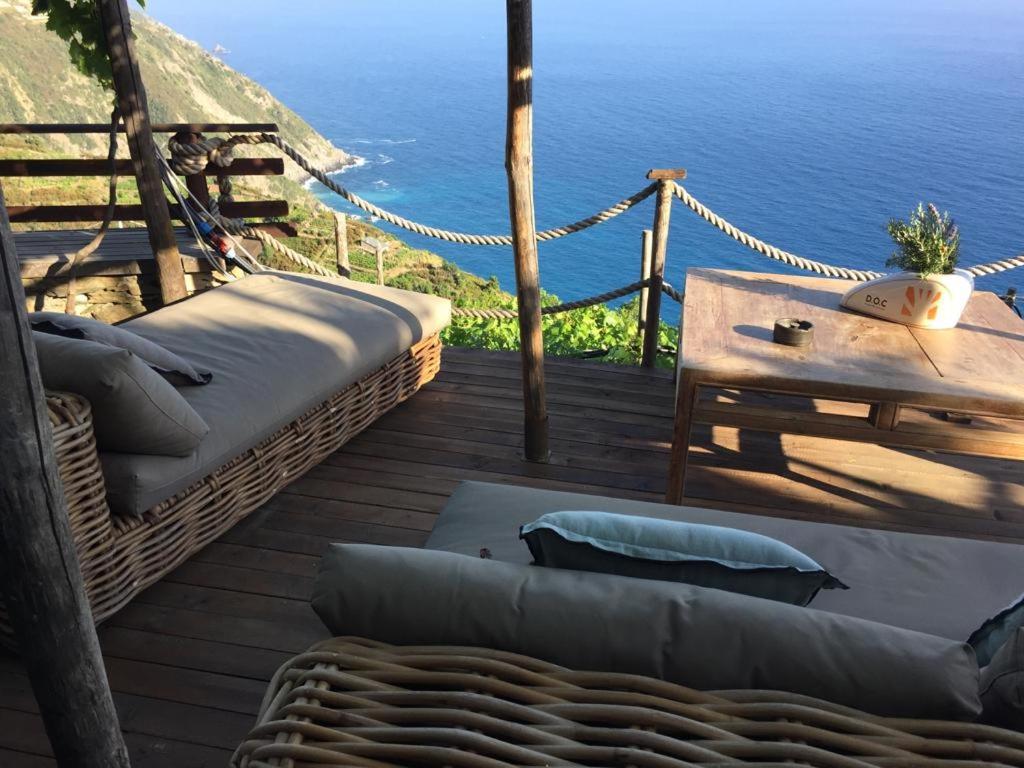 Vila Refuge Uwabio Organic Vineyard Cinqueterre Riomaggiore Exteriér fotografie