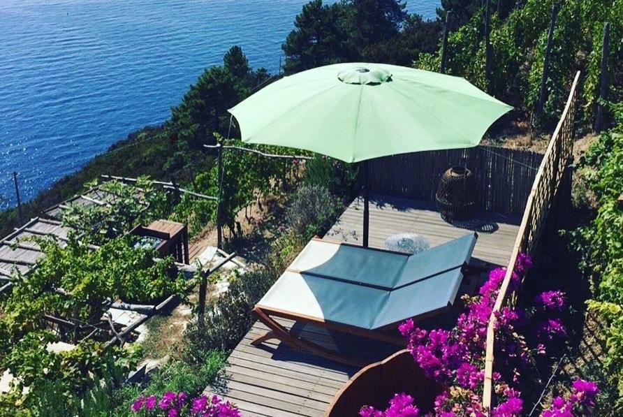 Vila Refuge Uwabio Organic Vineyard Cinqueterre Riomaggiore Exteriér fotografie