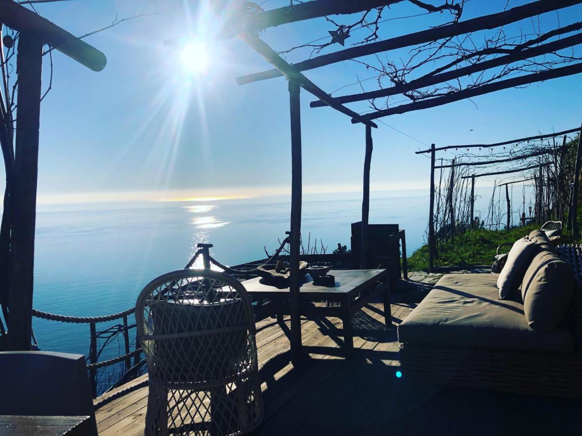Vila Refuge Uwabio Organic Vineyard Cinqueterre Riomaggiore Exteriér fotografie