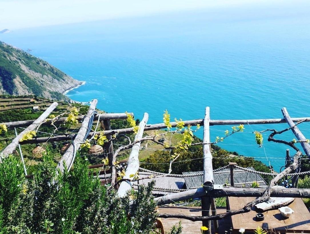 Vila Refuge Uwabio Organic Vineyard Cinqueterre Riomaggiore Exteriér fotografie