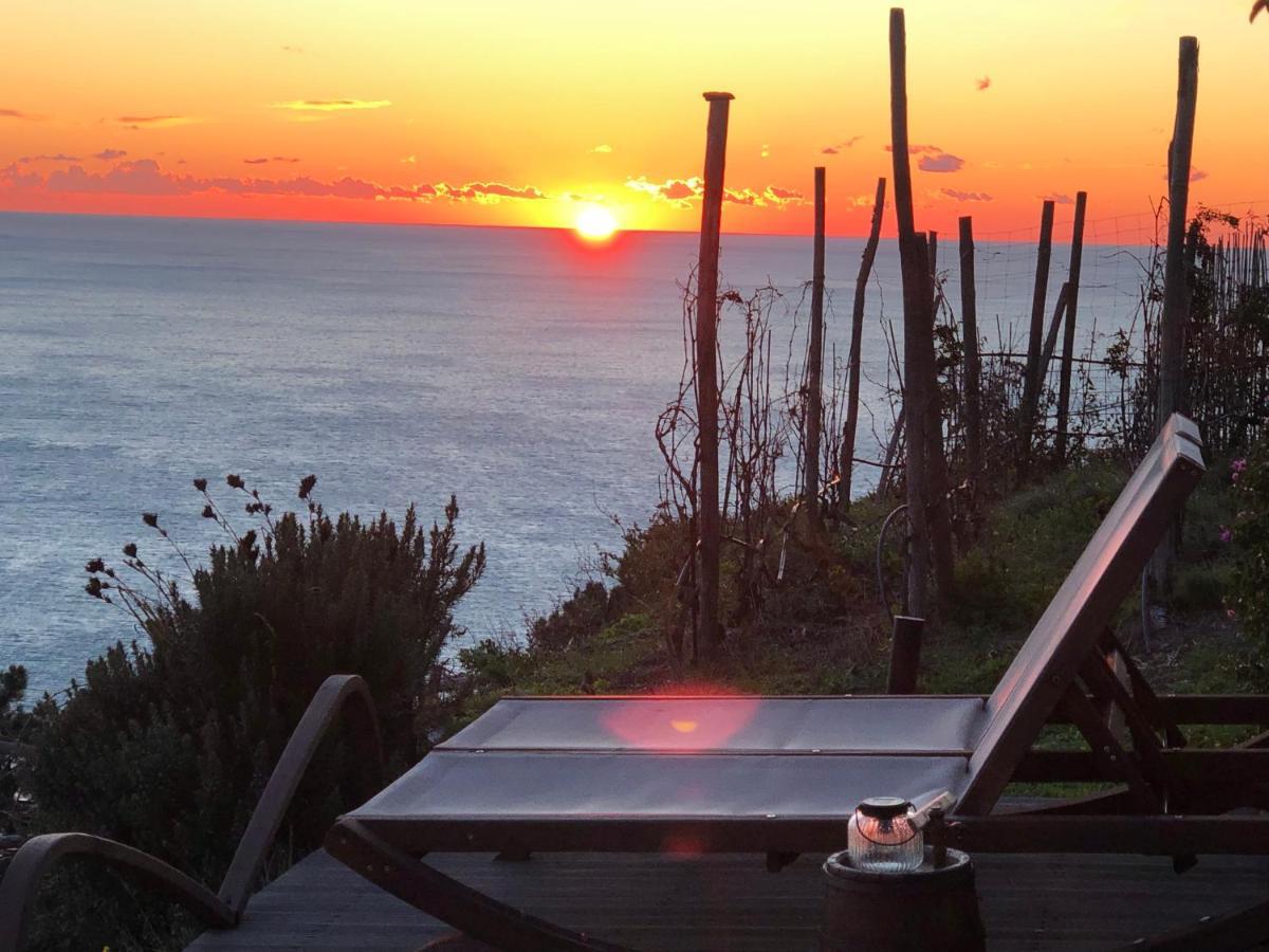 Vila Refuge Uwabio Organic Vineyard Cinqueterre Riomaggiore Exteriér fotografie
