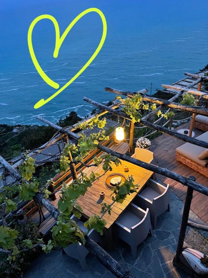 Vila Refuge Uwabio Organic Vineyard Cinqueterre Riomaggiore Exteriér fotografie