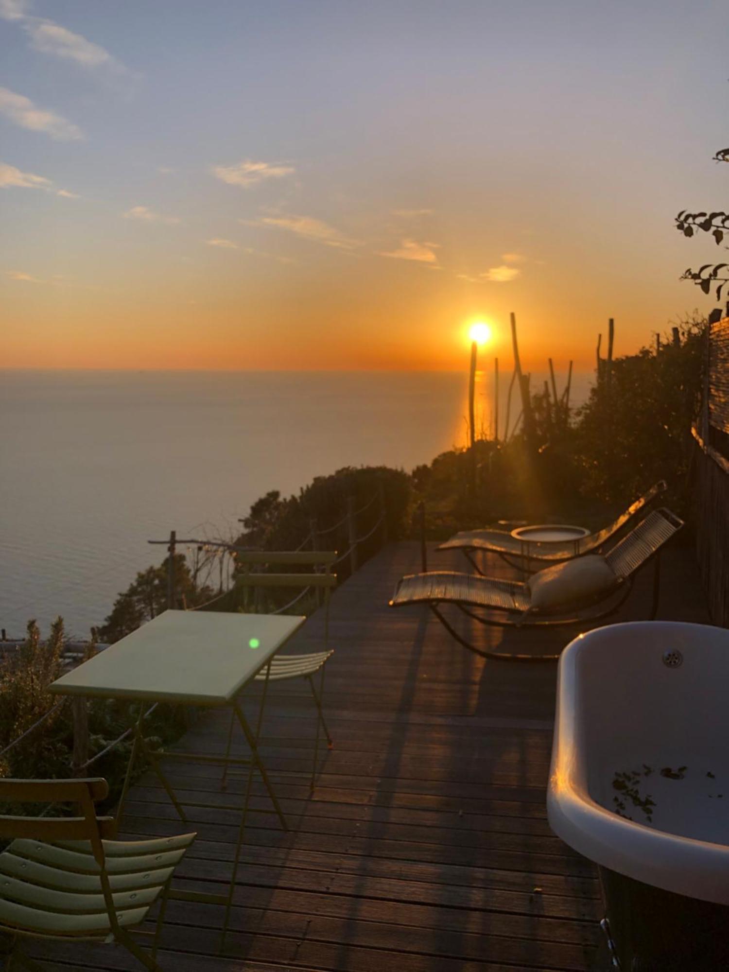 Vila Refuge Uwabio Organic Vineyard Cinqueterre Riomaggiore Exteriér fotografie