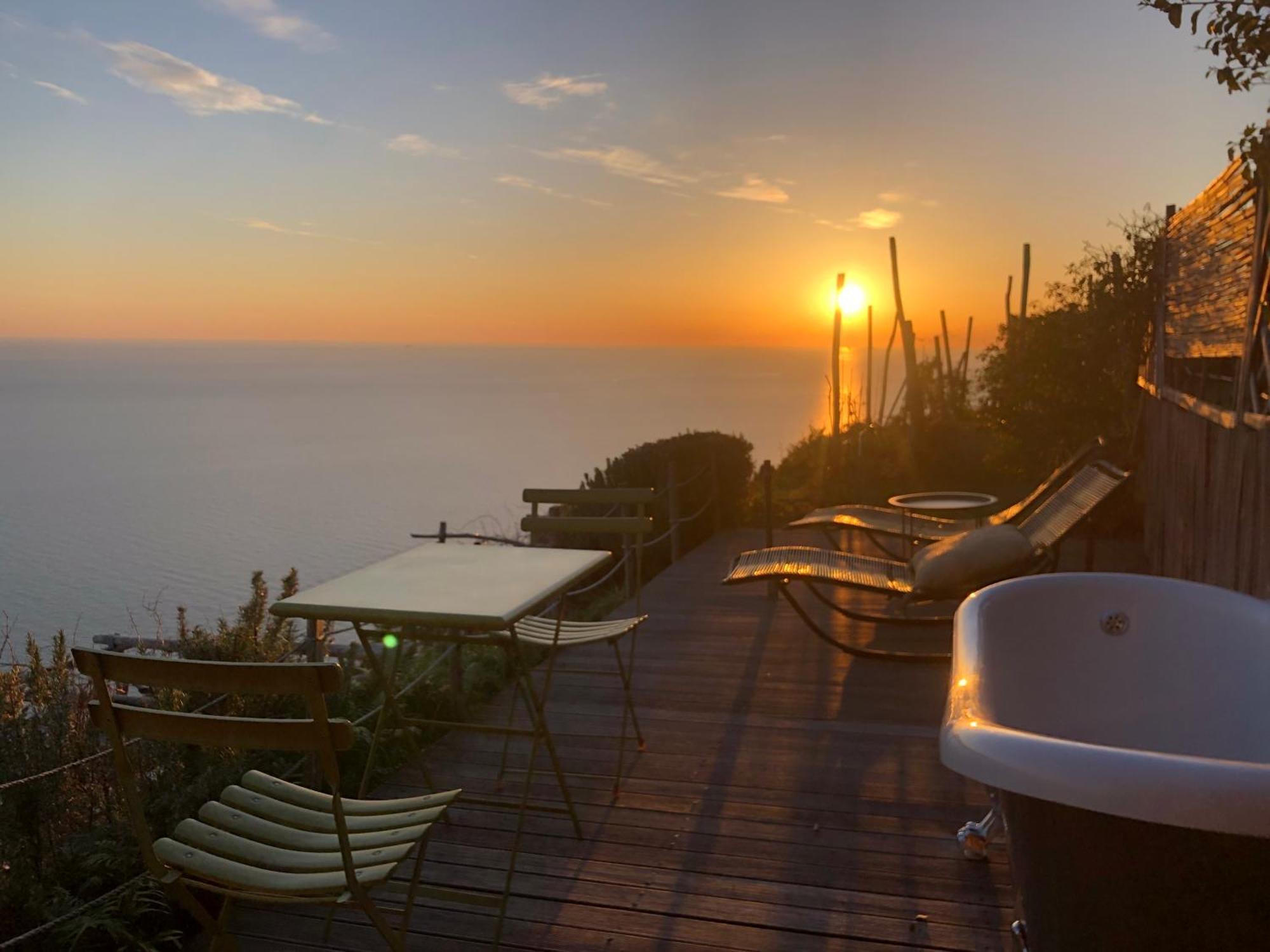 Vila Refuge Uwabio Organic Vineyard Cinqueterre Riomaggiore Exteriér fotografie