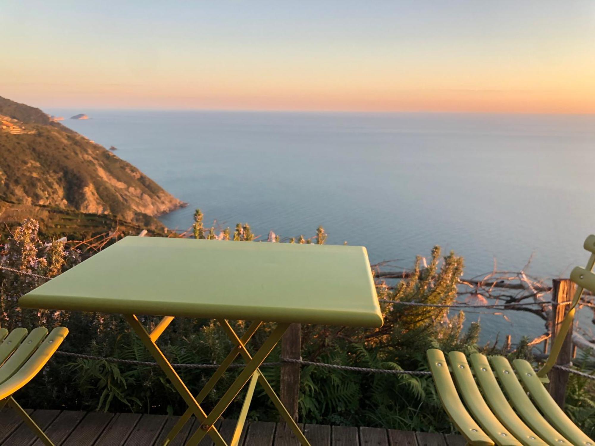 Vila Refuge Uwabio Organic Vineyard Cinqueterre Riomaggiore Exteriér fotografie